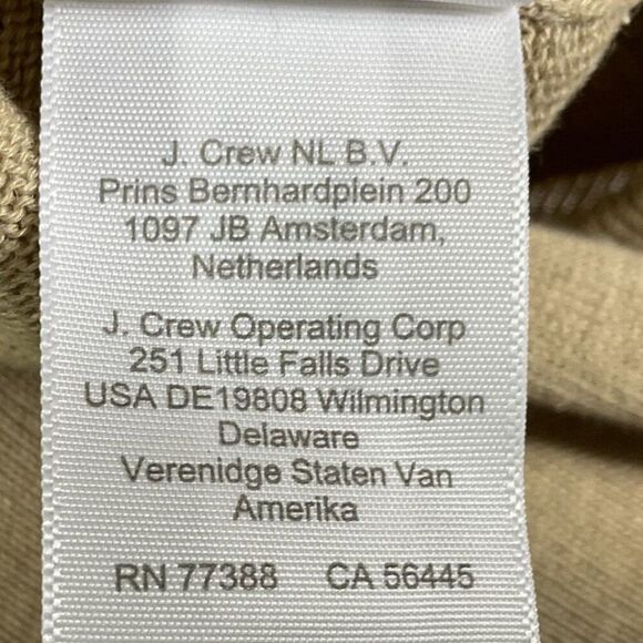 NWT J. Crew Factory Linen-blend curved-hem sweater, XL, style BH042 - Picture 10 of 11